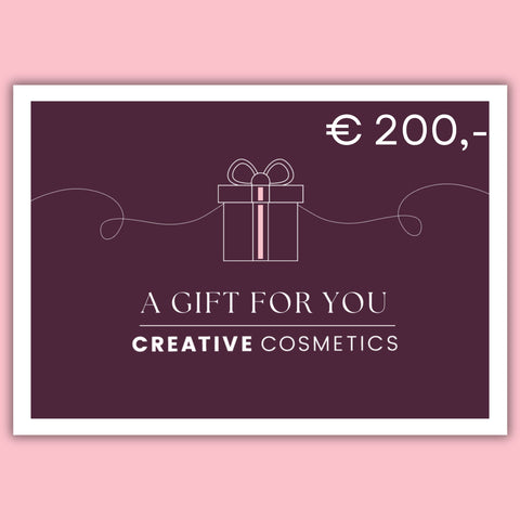 Cadeaubon 7/ €200