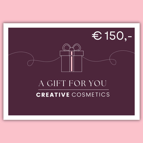 Cadeaubon 6/ €150