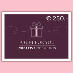 Cadeaubon 8/ €250
