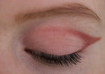 Eyeshadow Matte Dusty Pink voorbeeld gesloten oog