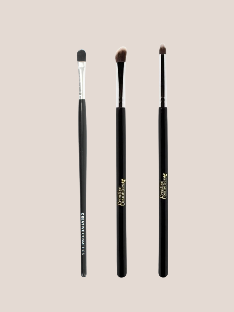 Eye makeup brushes set