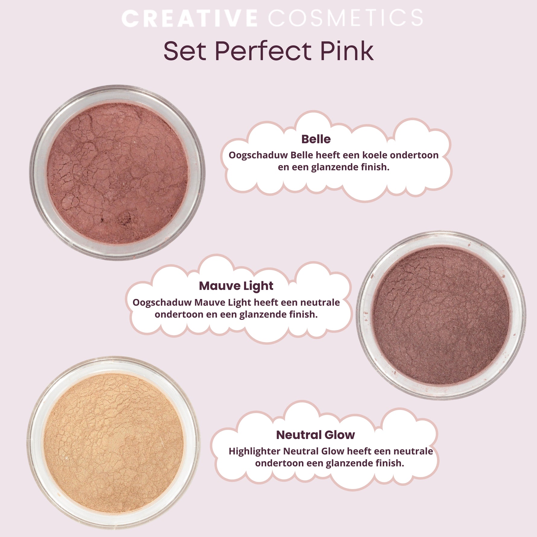Eyeshadowset Perfect Pink